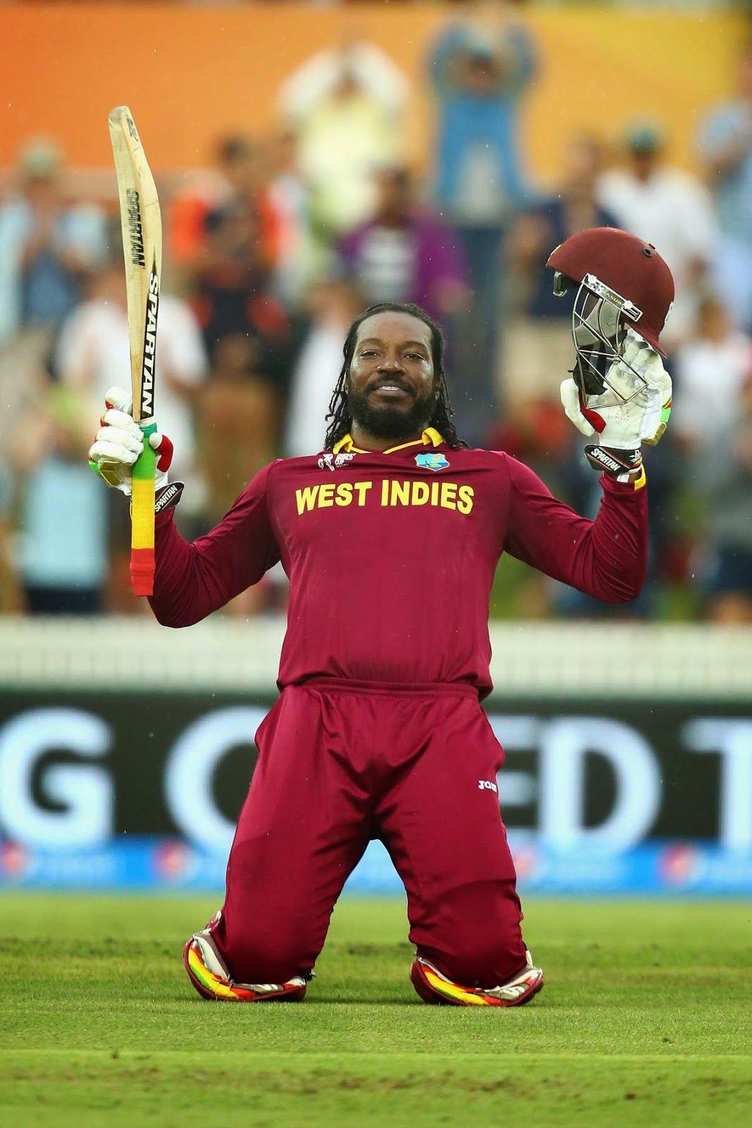 BlackHistoryMonth: West Indian Cricketer Chris Gayle Scores