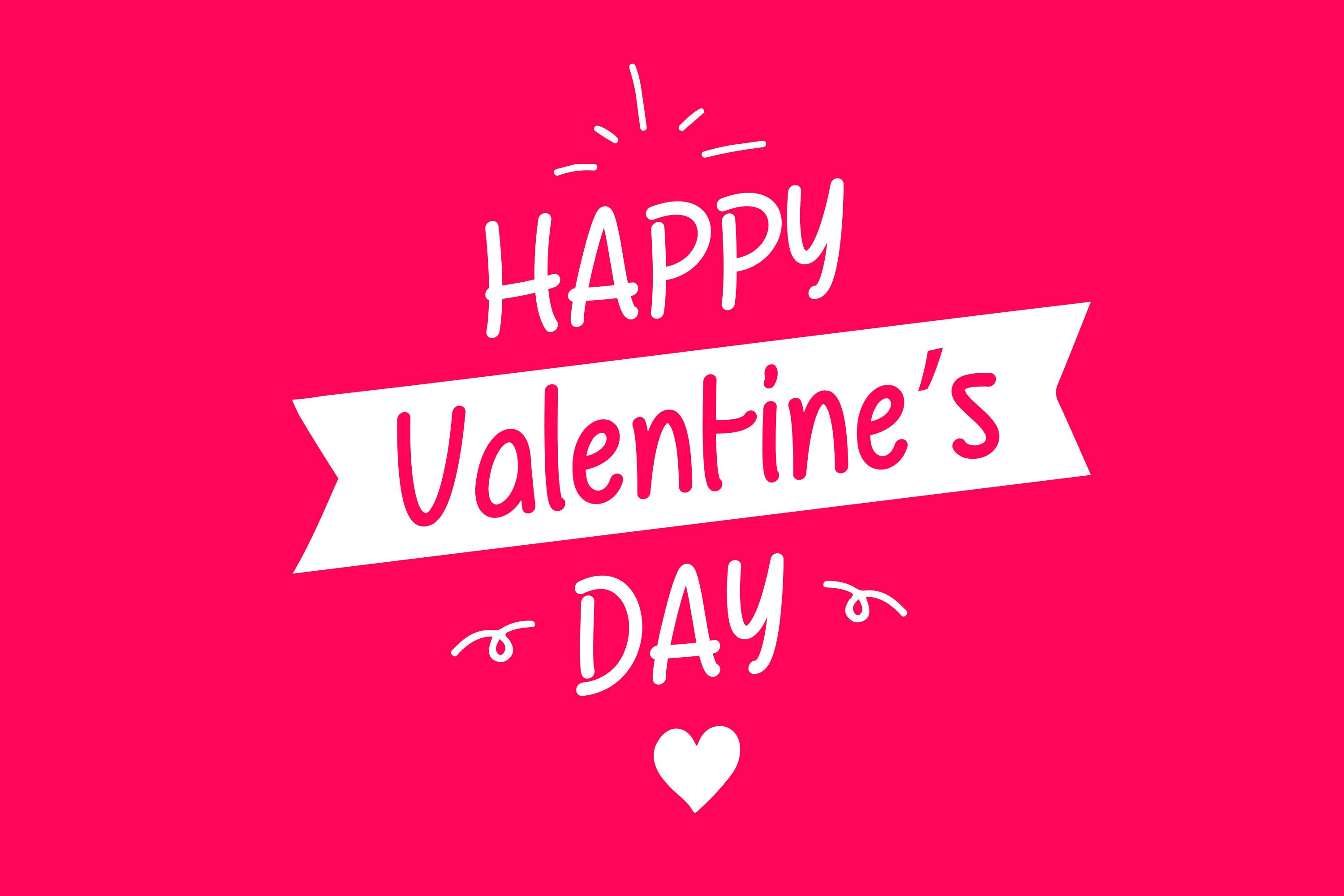 Beautiful Free Valentine's Day Love Stock Image