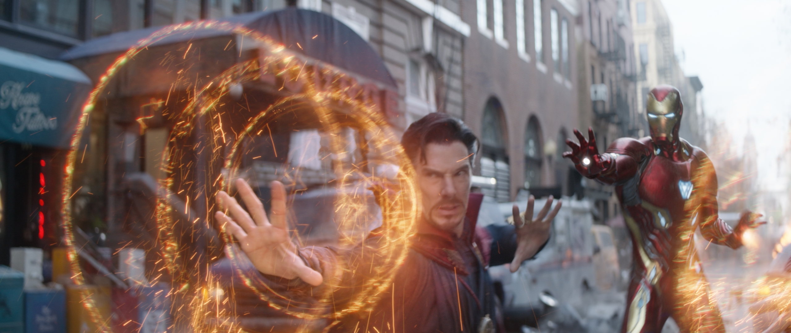 Doctor Strange And Iron Man In Avengers Infinity