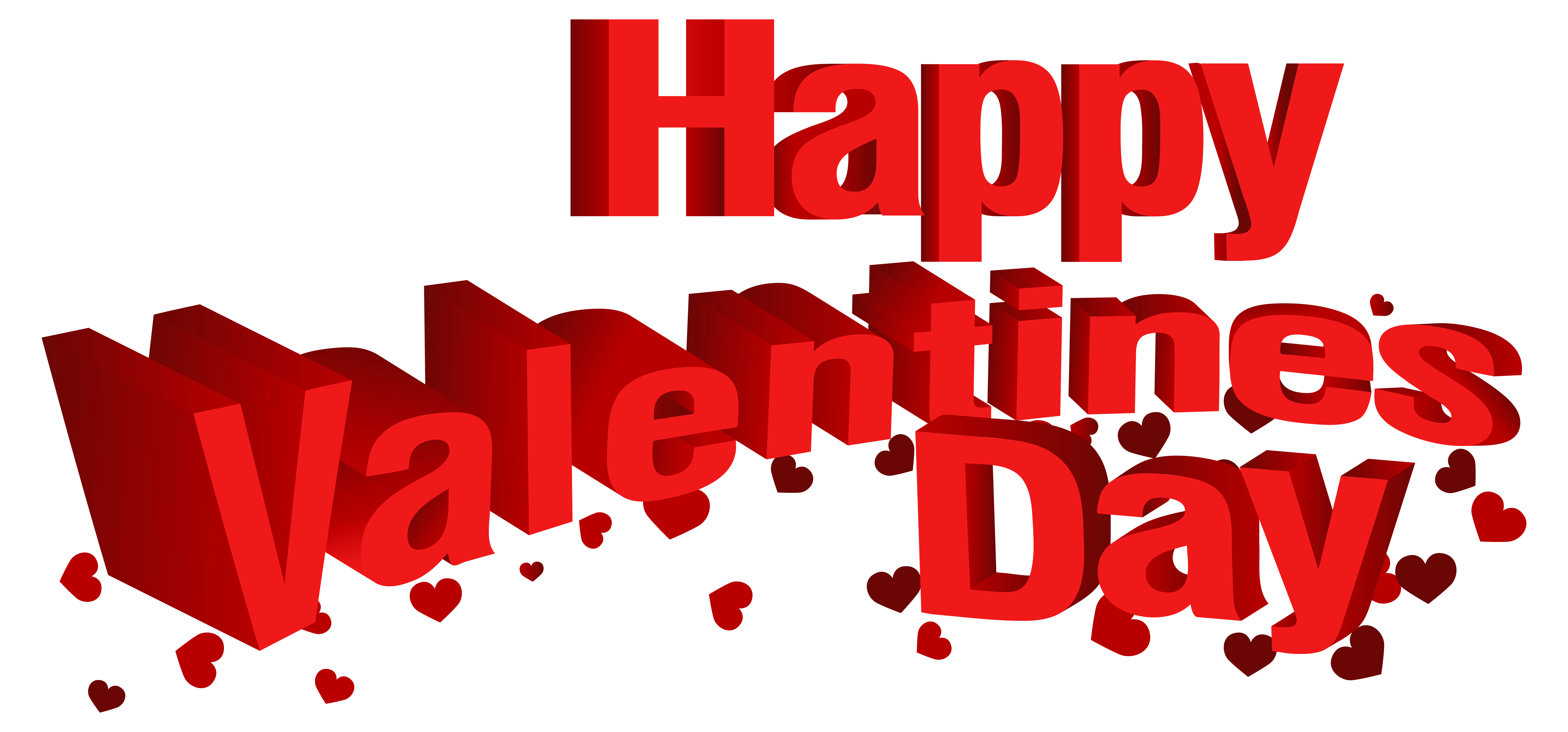 Happy Valentine's Day Transparent PNG Clip Art Image