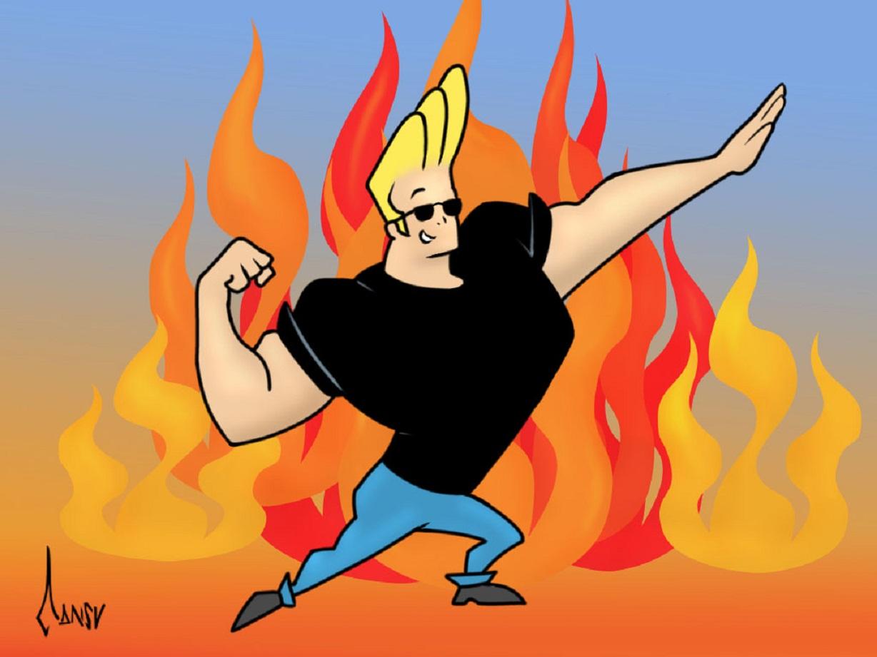 johnny bravo computer background. johnny bravo