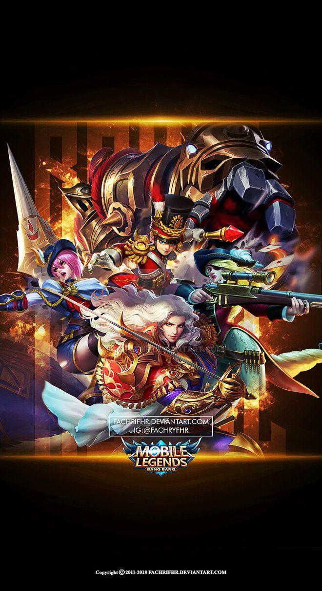 Wallpaper Phone ROYAL Squad Mobile Legend by FachriFHR. Mobile