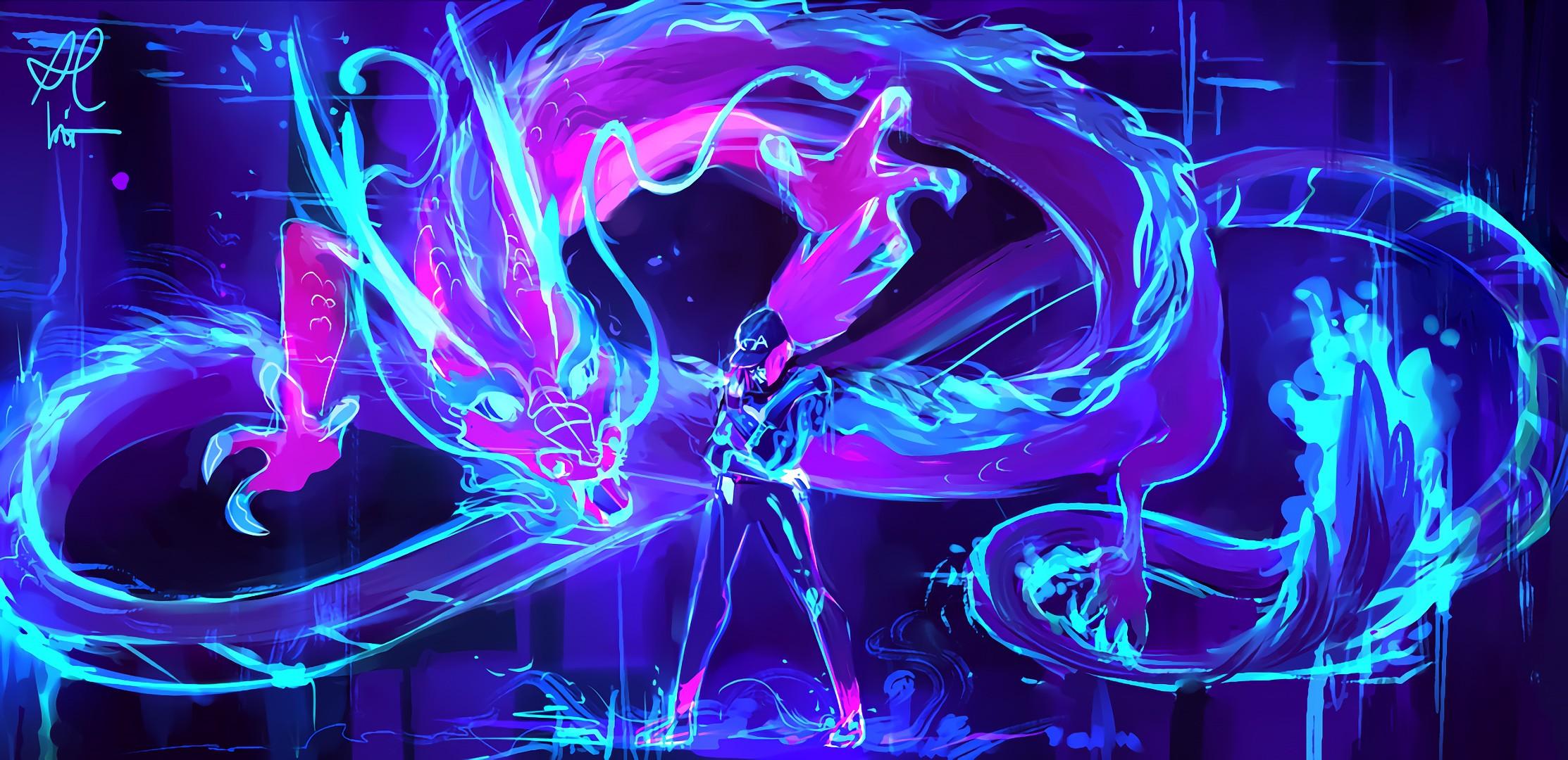 League Of Legends Kda Akali Neon