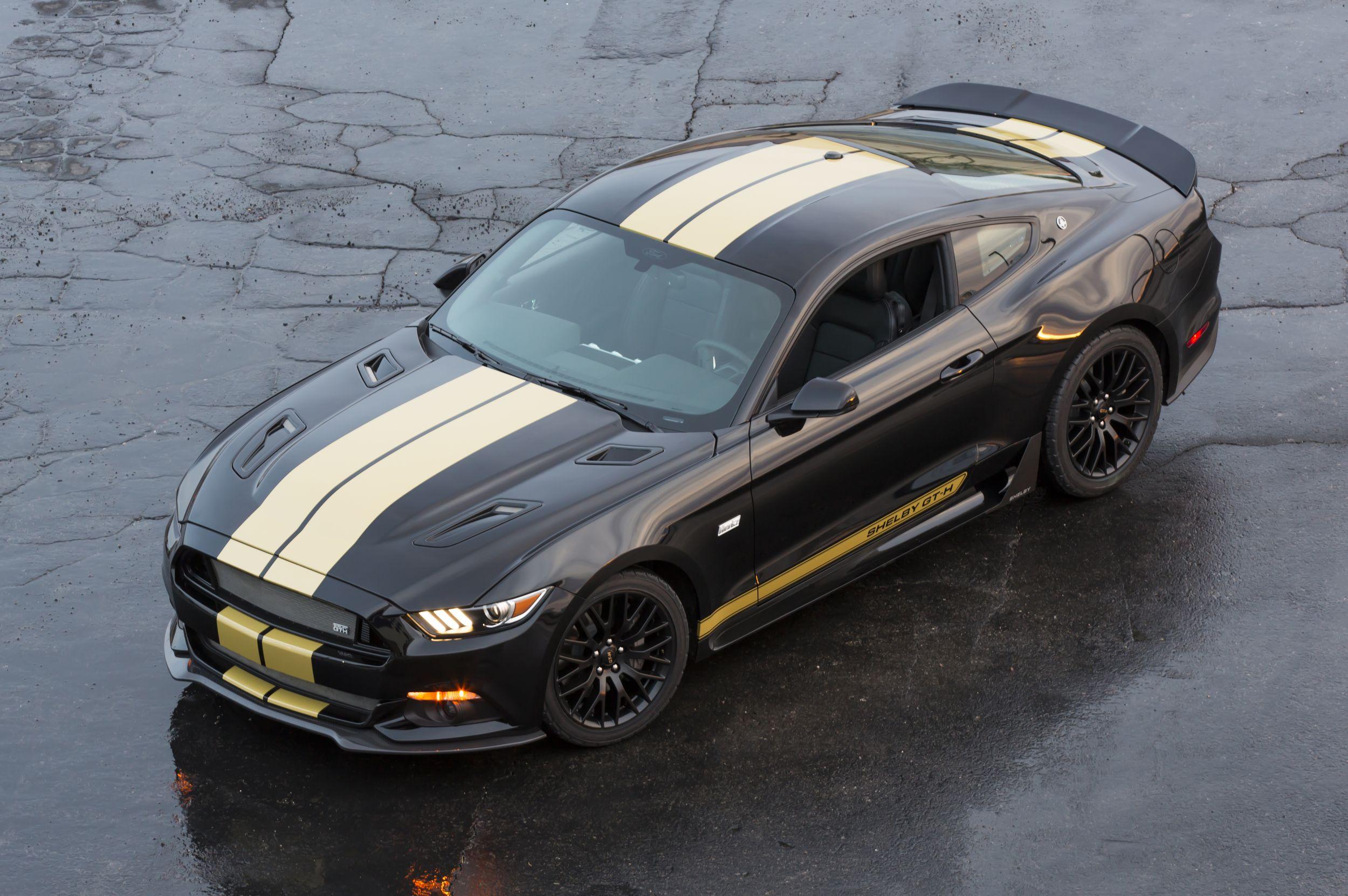 Ford, Shelby and Hertz celebrate the G.T.350H's gold