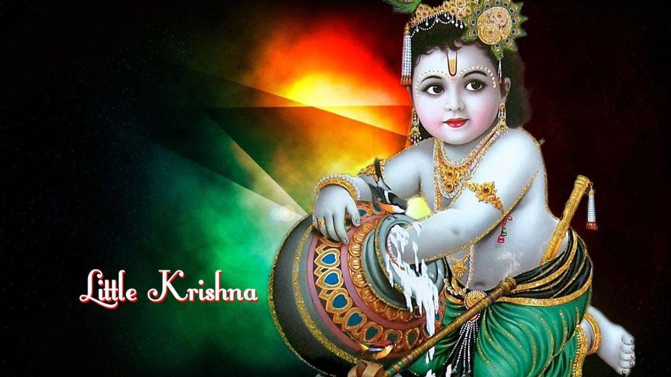Lord Krishna Baby Krishna Wallpaper Full Size Krishna