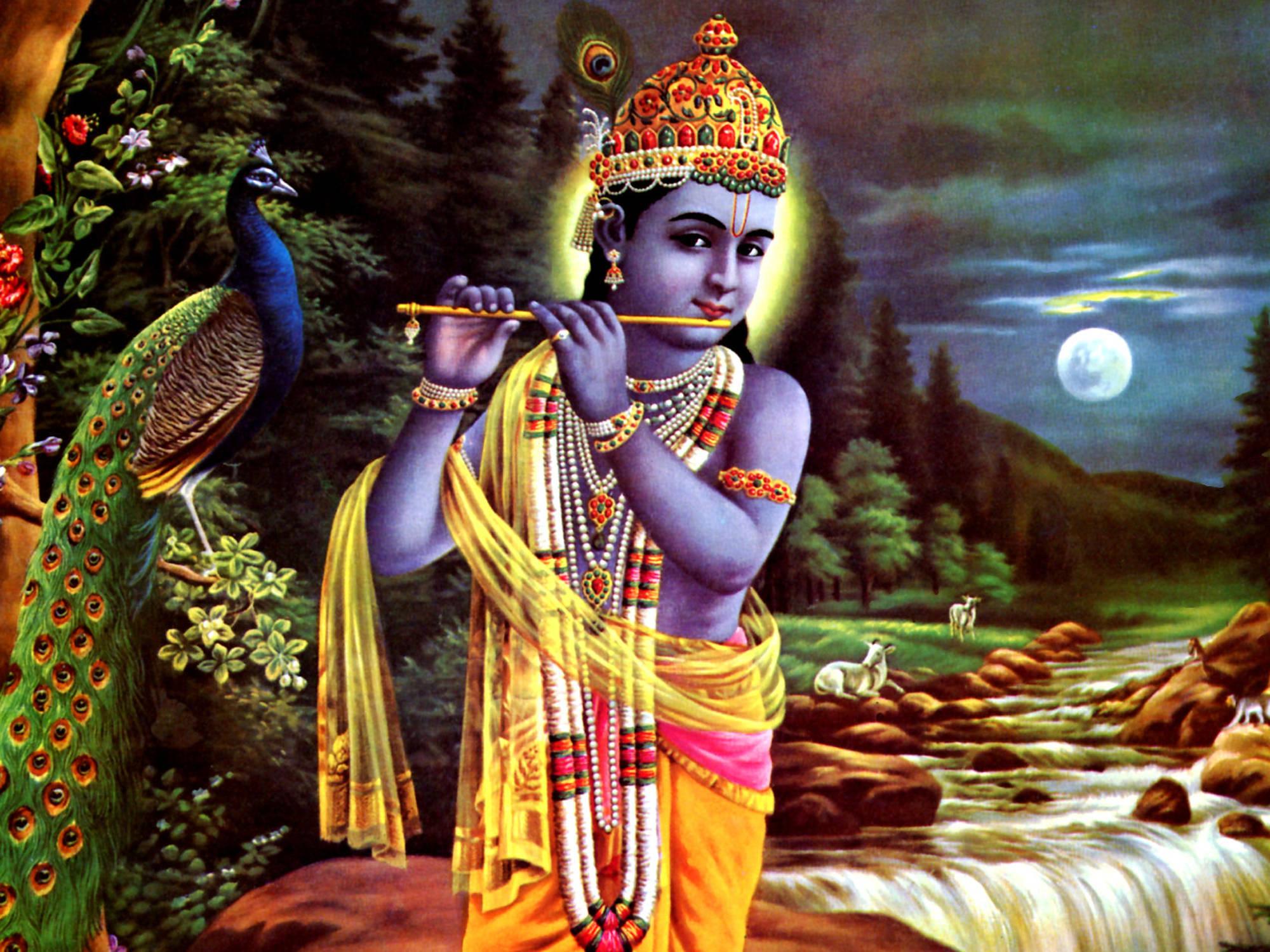 lord krishna wallpaper