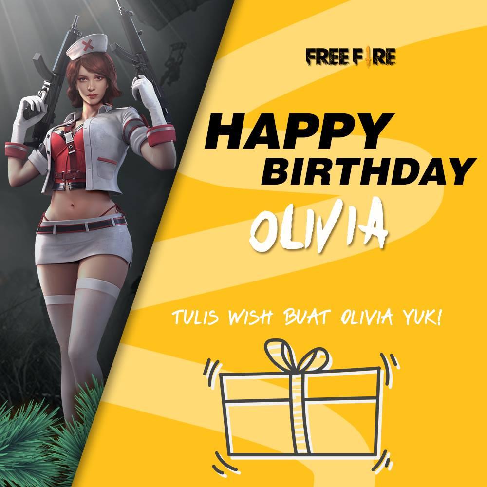 Olivia Garena Free Fire wallpaper