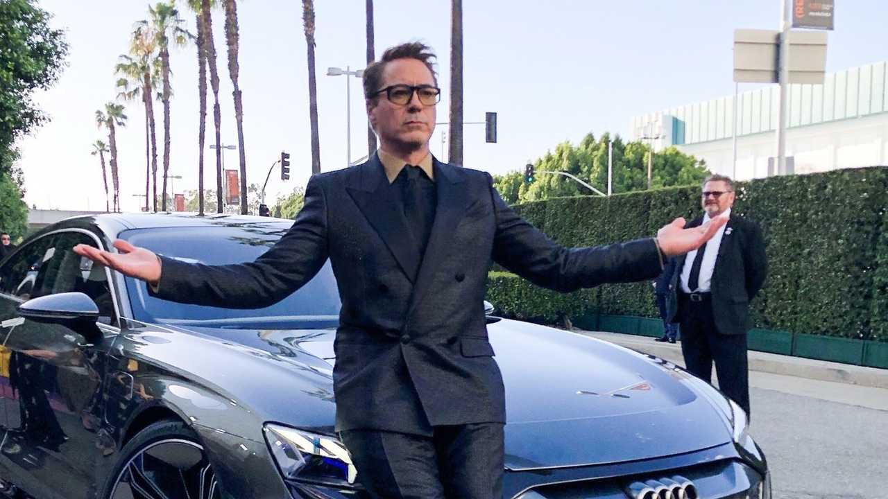 Avengers: Endgame Premiere Sees Tony Stark Arrive In Audi E
