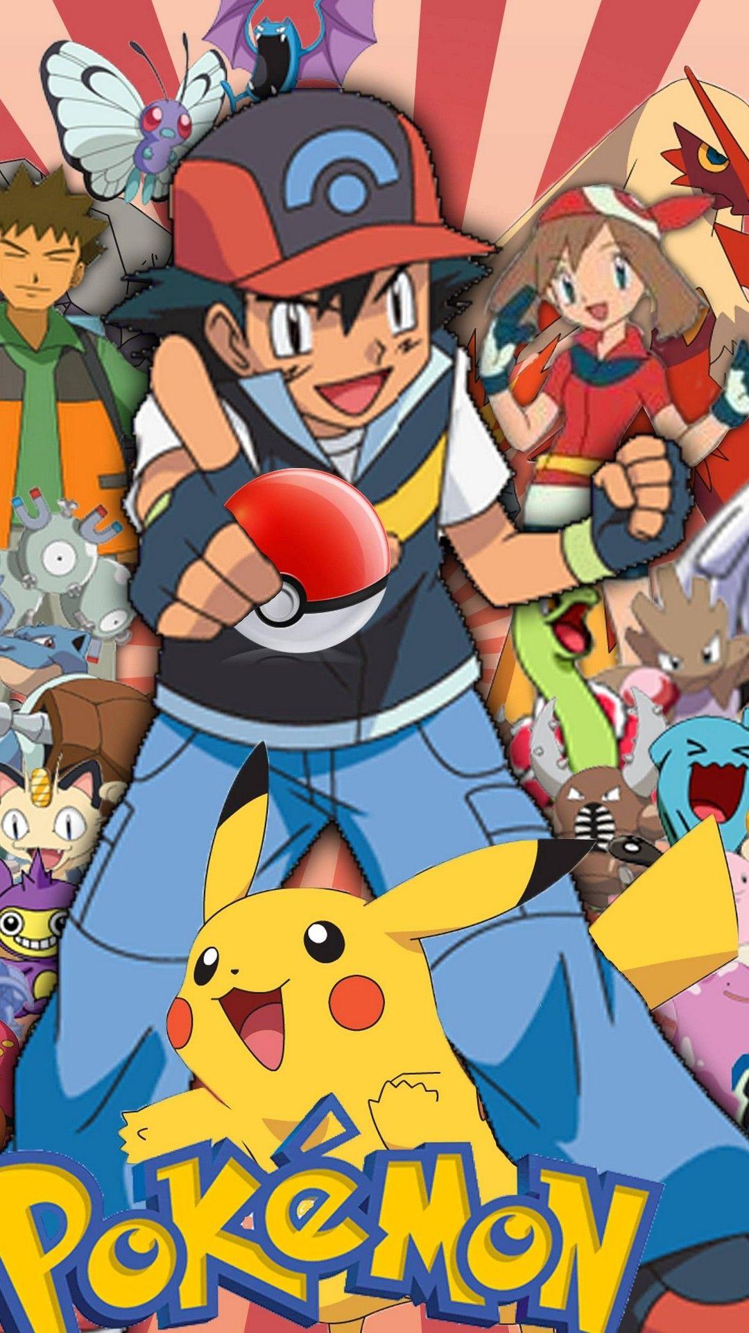 Pokemon Wallpaper for Phones Phone Wallpaper. Pikachu wallpaper, Pokemon, iPhone 7 wallpaper