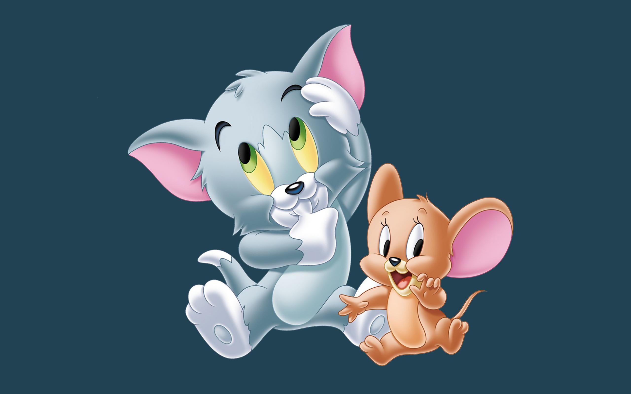 Tom And Jerry As Small Babies Desktop HD Wallpaper For Mobile Phones Tablet And Pc 2560x1600, Wallpaper13.com