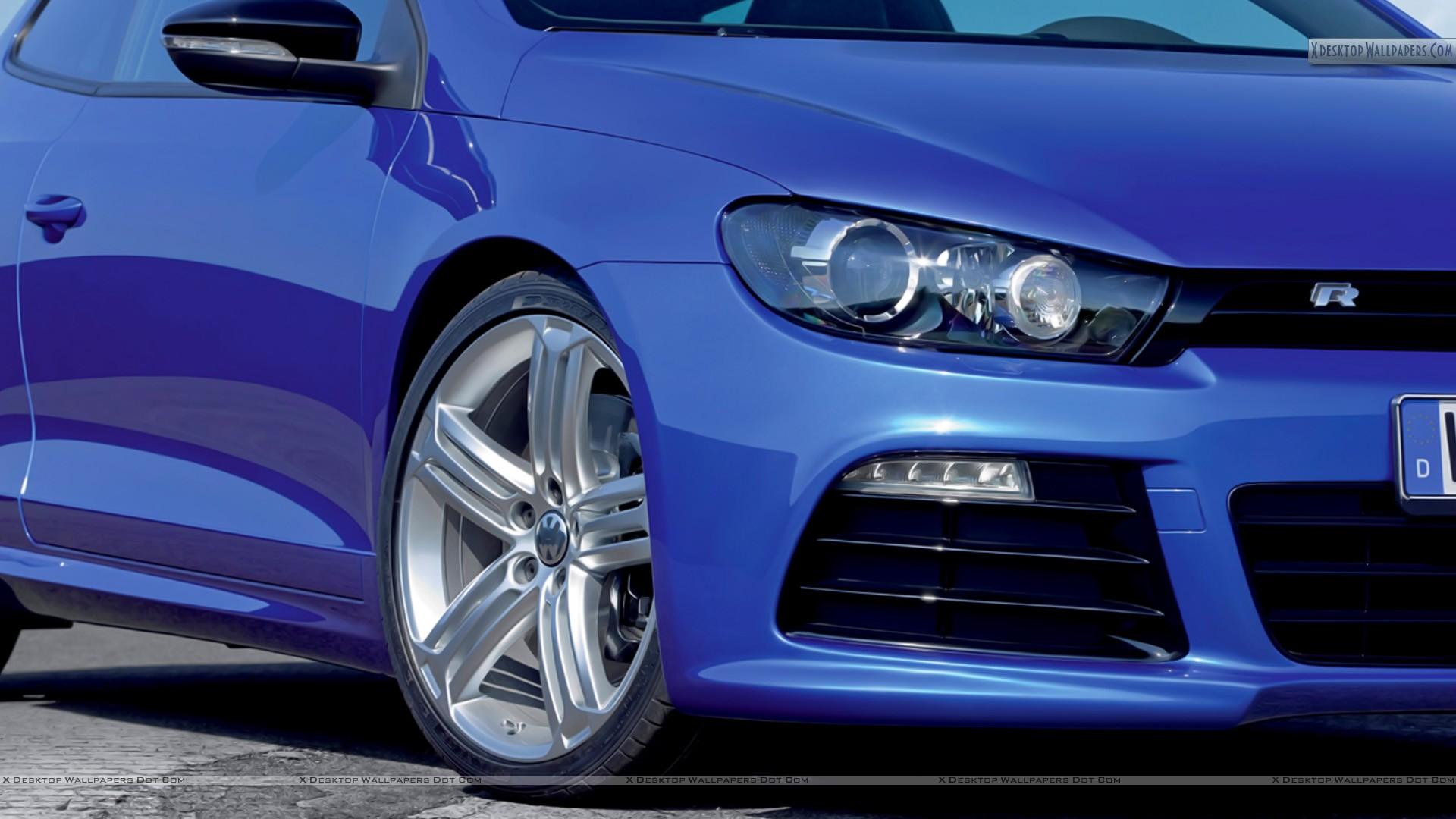Volkswagen Scirocco R Front Left Tier Headlamp Blue Car