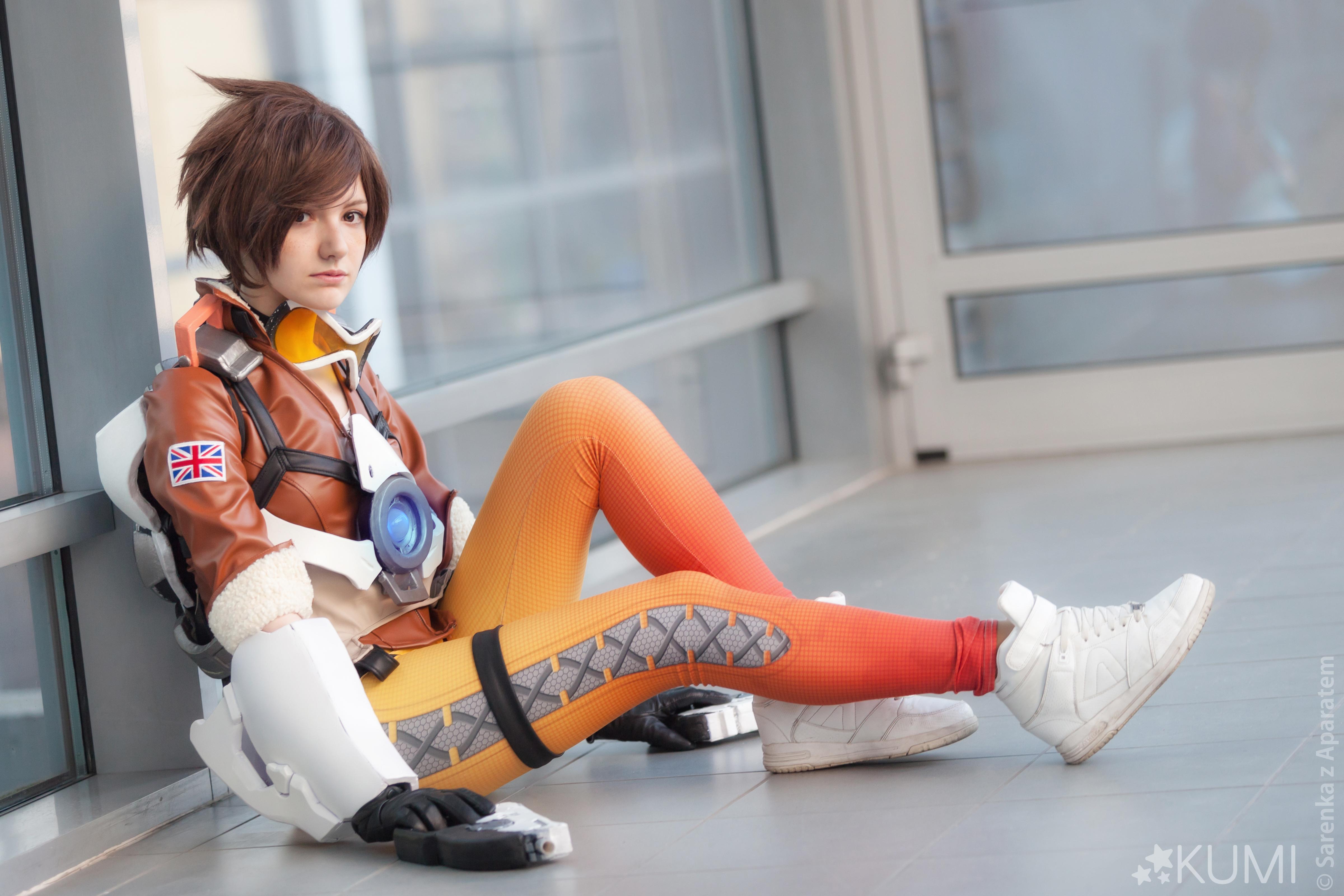 Tracer Cosplay 4k Ultra HD Wallpaper. Background Image