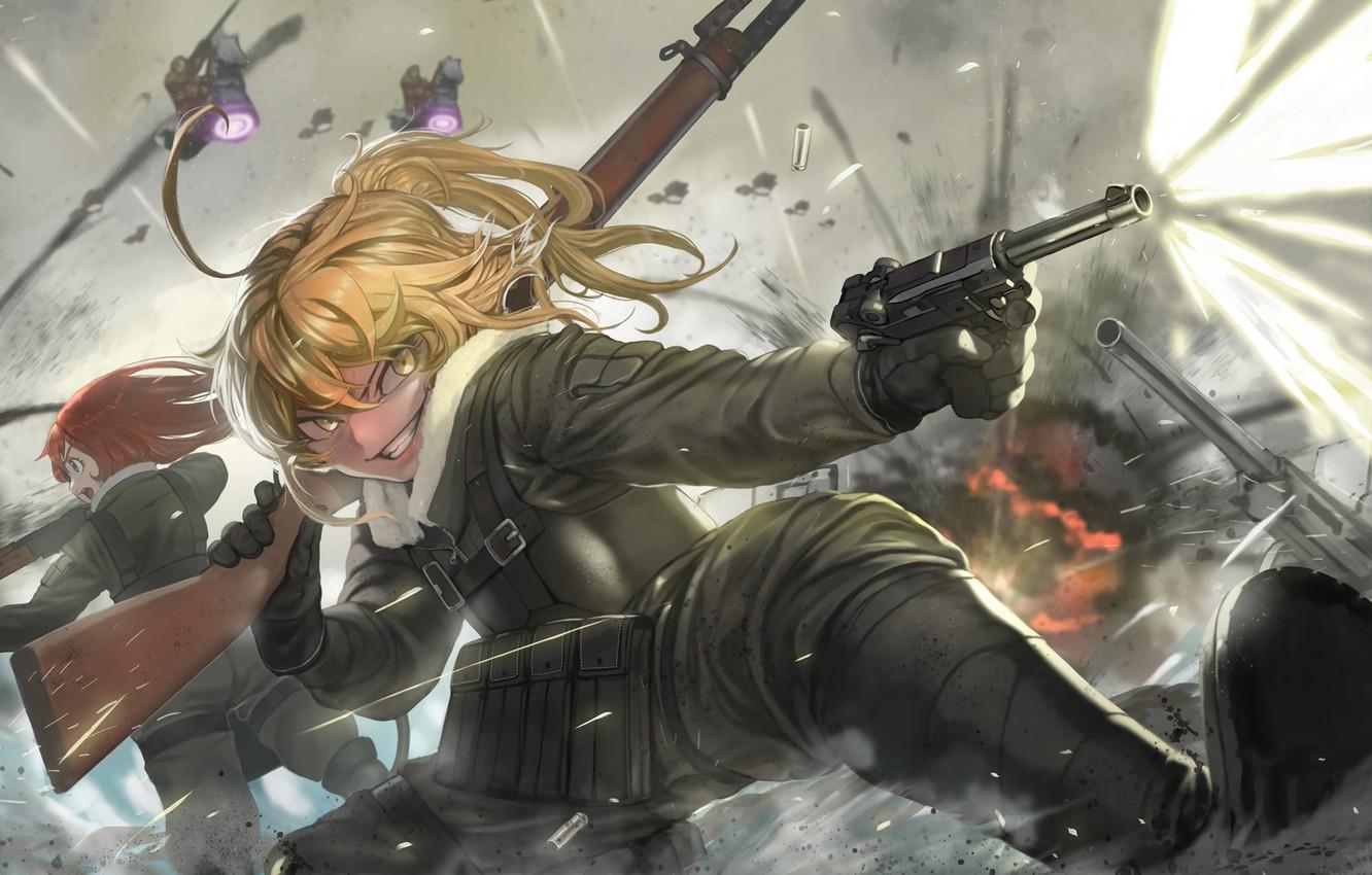 Anime battlefield wallpaper by NemesisSol  Download on ZEDGE  219c