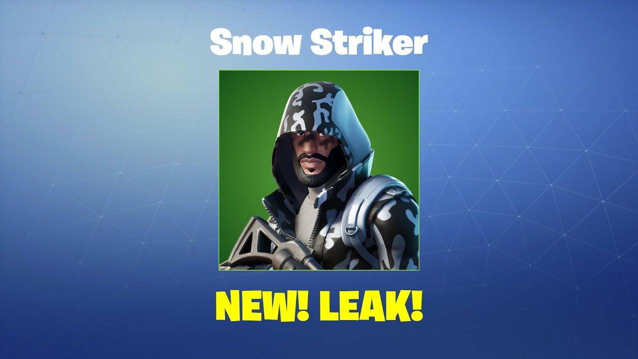 Snow Striker Fortnite wallpaper