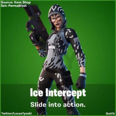 Ice Intercept Fortnite wallpaper