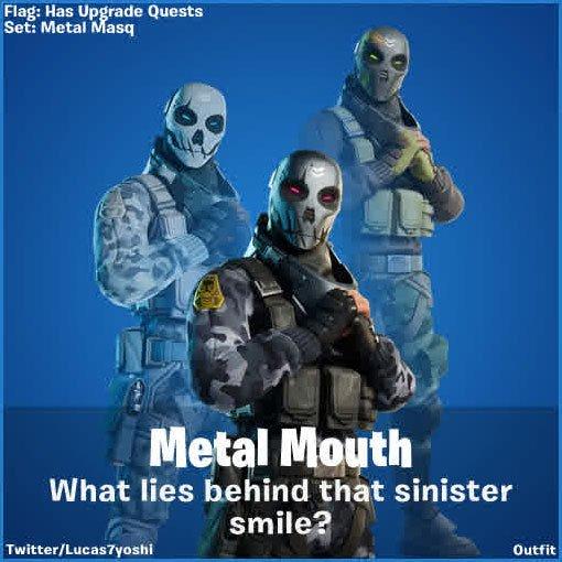 Metal Mouth Fortnite wallpaper