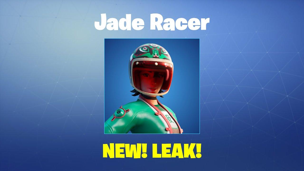 Jade Racer Fortnite wallpaper