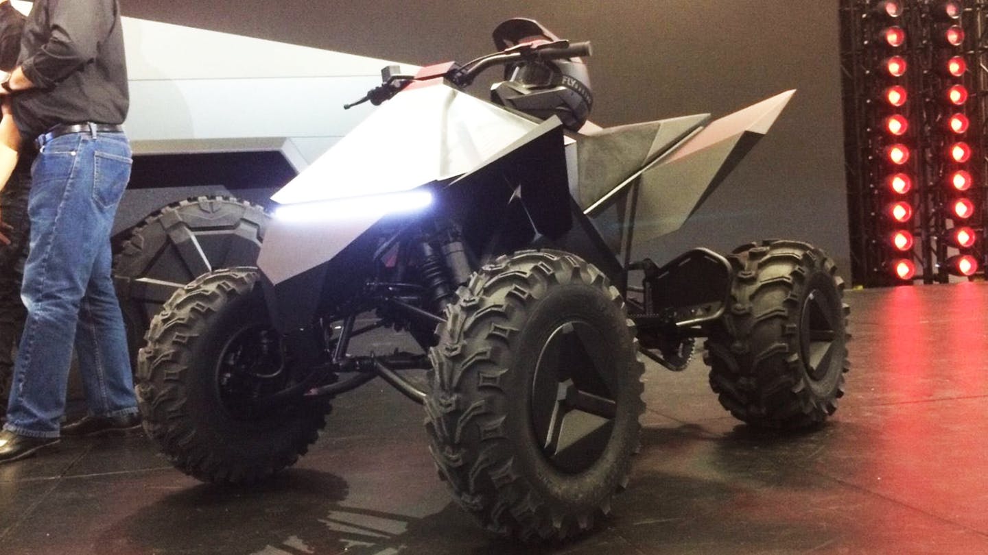 The Electric Tesla ATV Makes Way More Sense Than