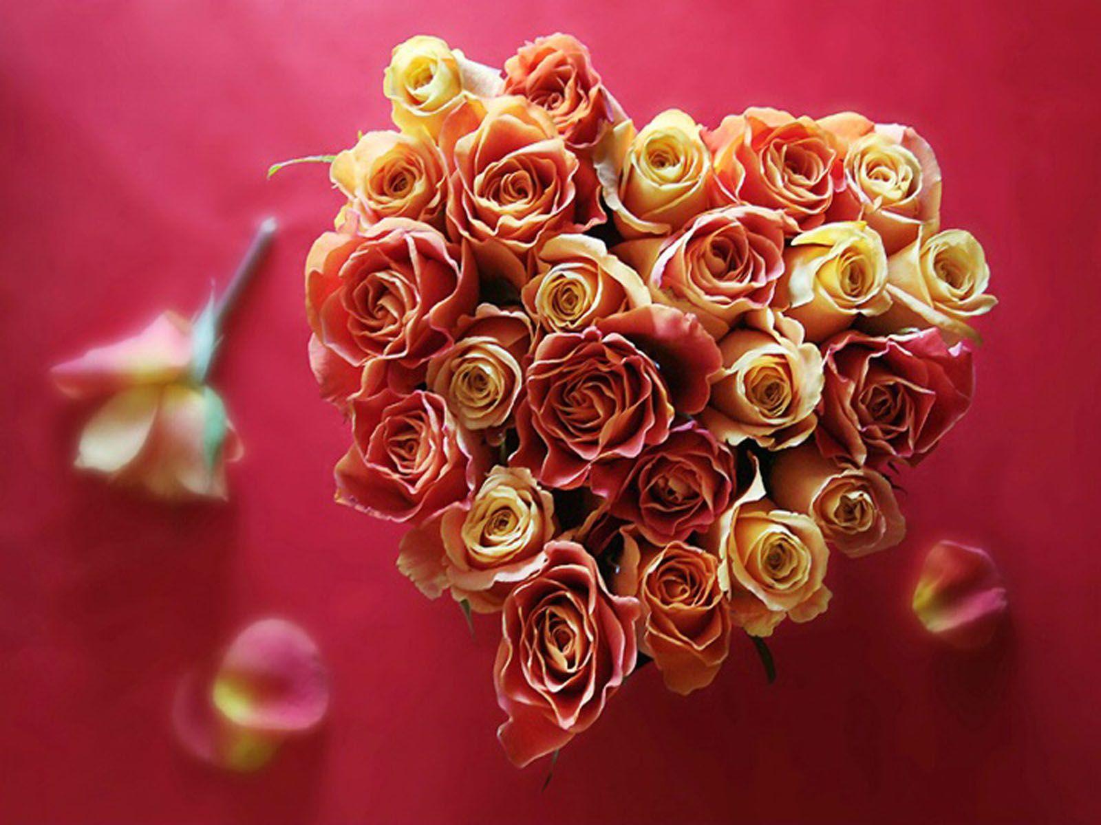 Valentine's Day Flowers Wallpaper Free Valentine's Day Flowers Background