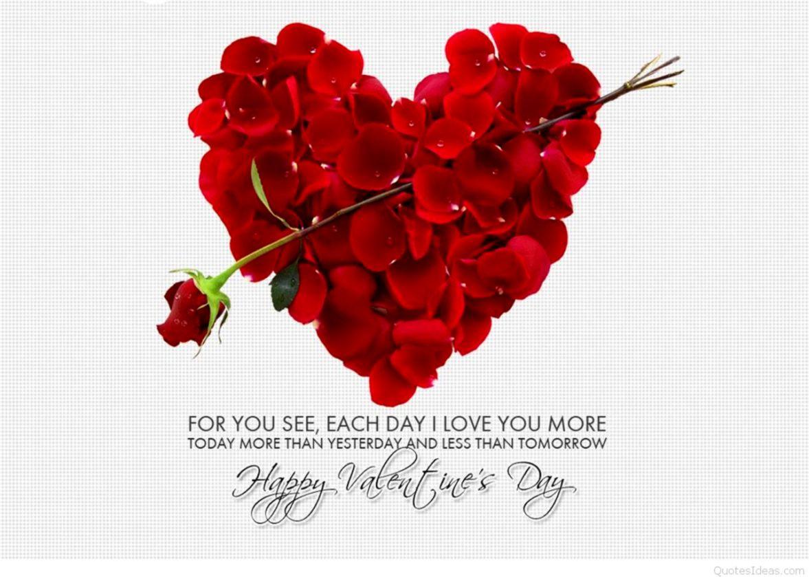 Happy Valentines Day Bouquet Wallpaper