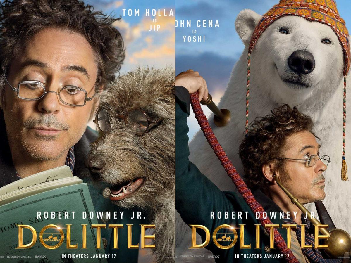 Flipboard: Dolittle character posters: Robert Downey Jr