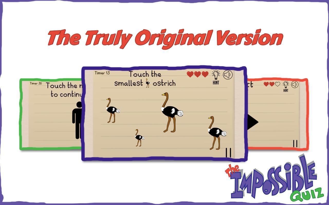 The Impossible Quiz for Android