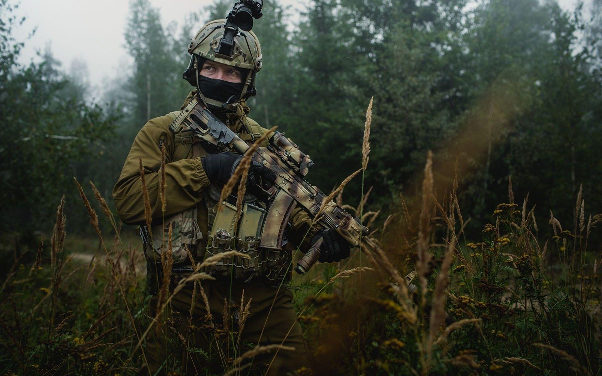 Military Soldier Russian Spetsnaz Wallpaper. Special