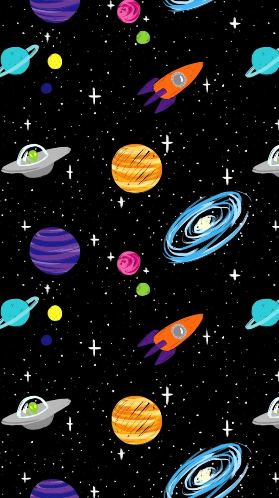 Outer Space Tumblr Background