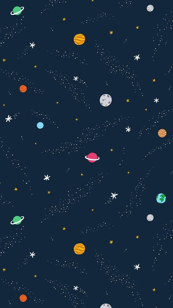 Harris' Space wallpaper. Best iphone wallpaper, Galaxy wallpaper, Planets wallpaper