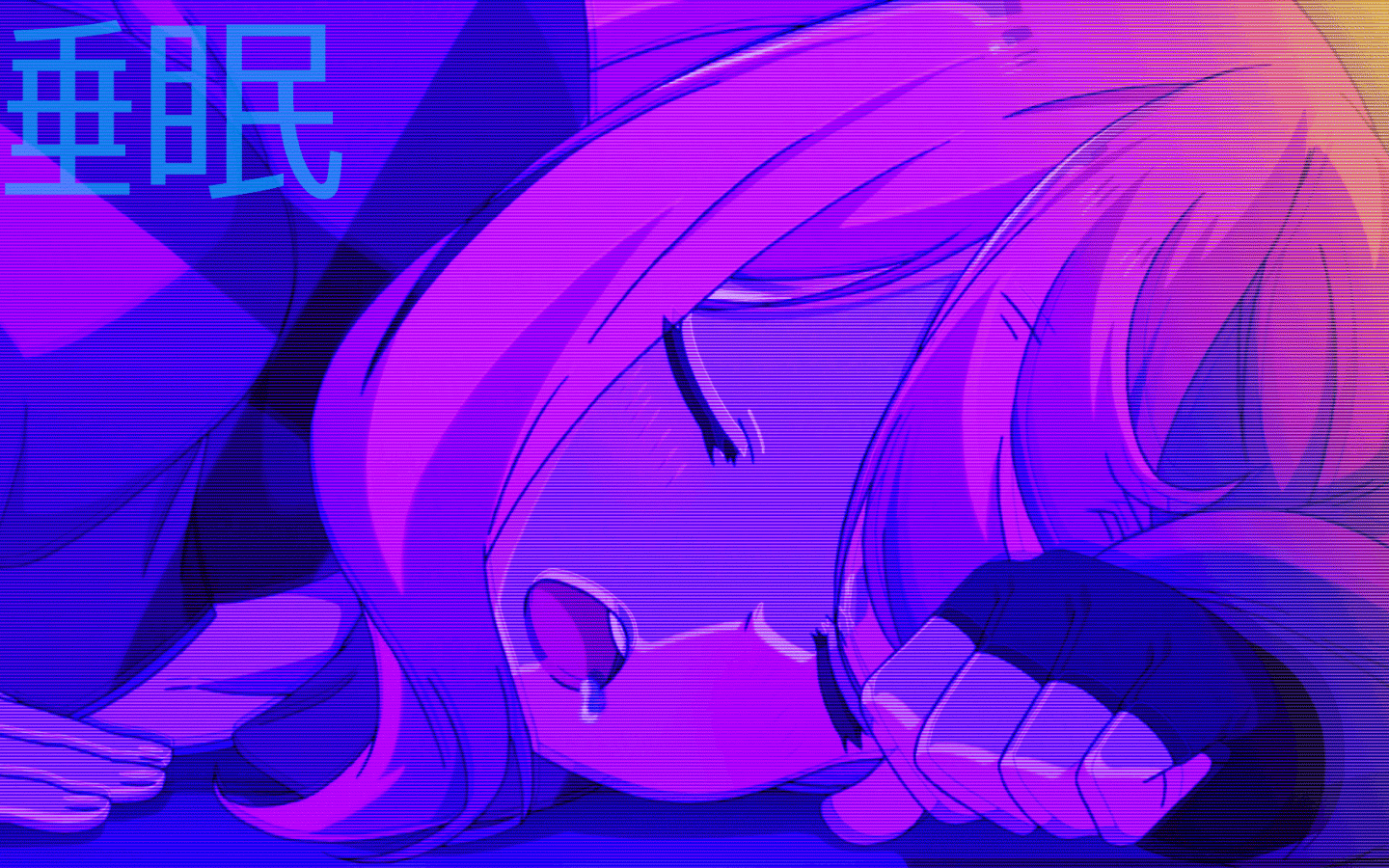 Aesthetic Wallpapers Desktop 4K - アニメ cute anime girl aesthetic 4k