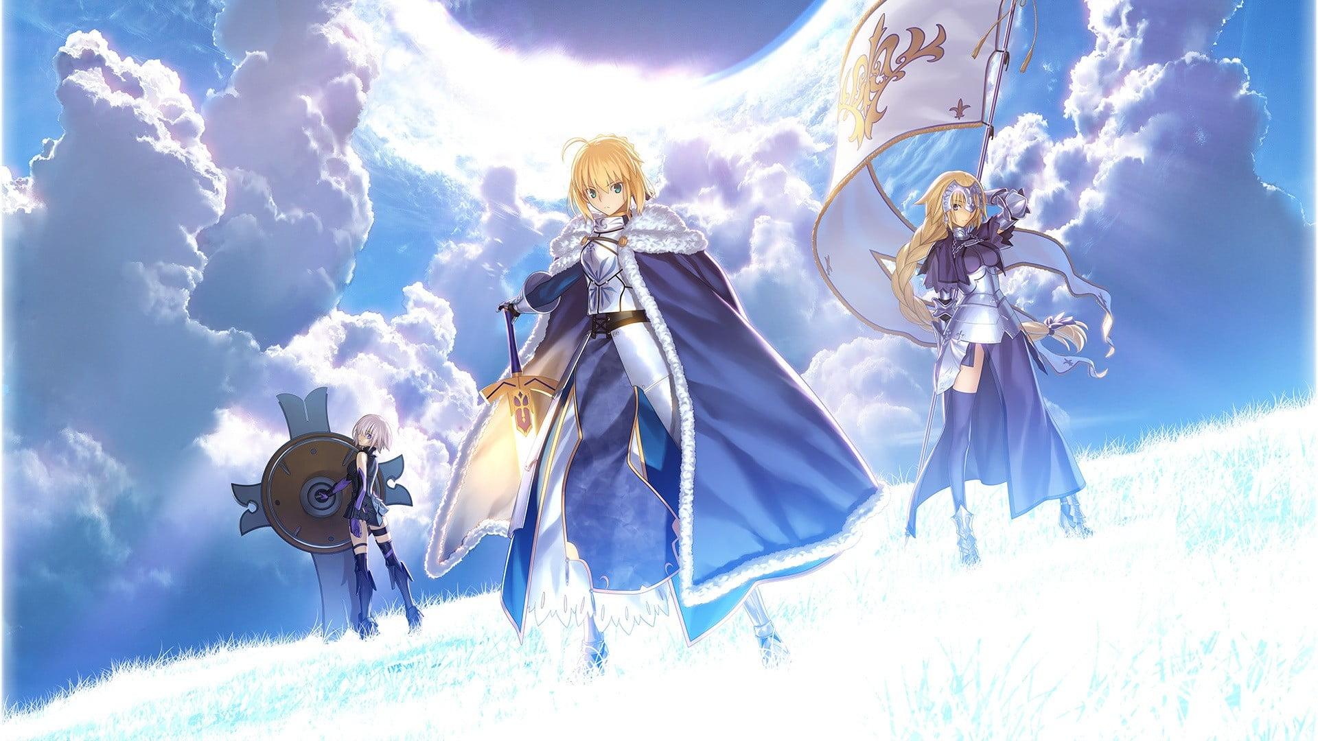 Saber Wallpaper, Type Moon, Saber, Joan Of Arc, Anime Girls