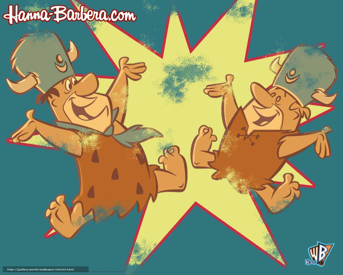 Download wallpaper Флинстоуны, The Flintstones, film, movies
