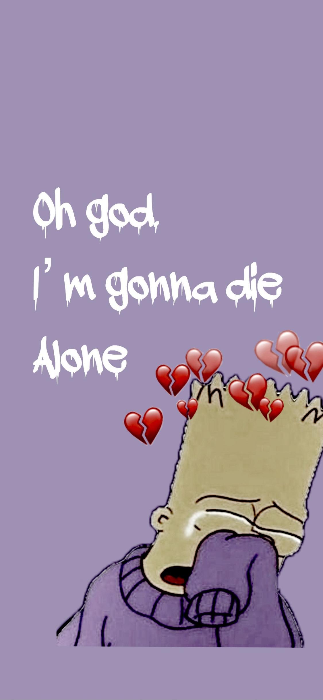 Depressed Bart Simpson Wallpaper .wallpaperafari.com