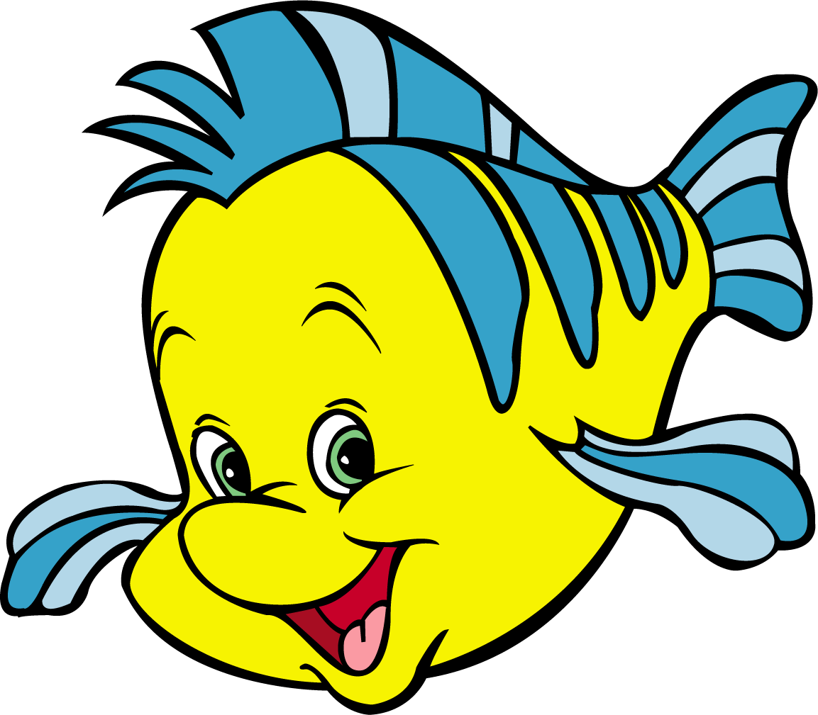 Little mermaid flounder png 5 PNG Image