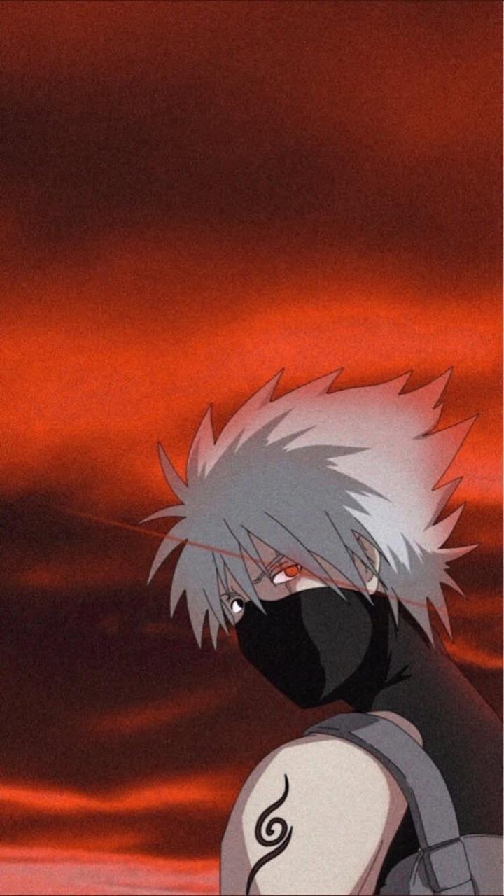 hatake kakashi, aesthetic, kakashi and anime