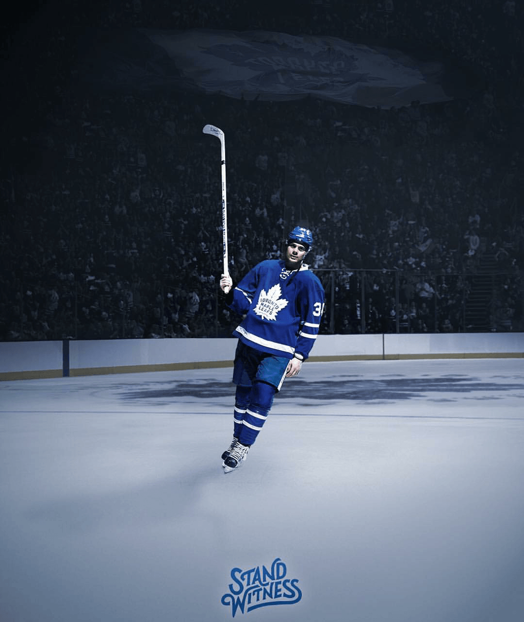 Auston Matthews' 38 goals are the most ever for a Leafs