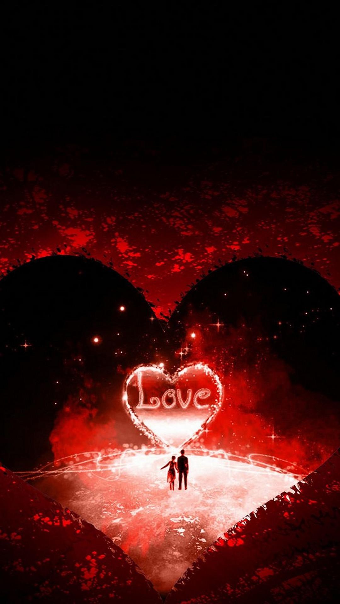 Valentine Romantic Wallpaper iPhone 3D iPhone Wallpaper