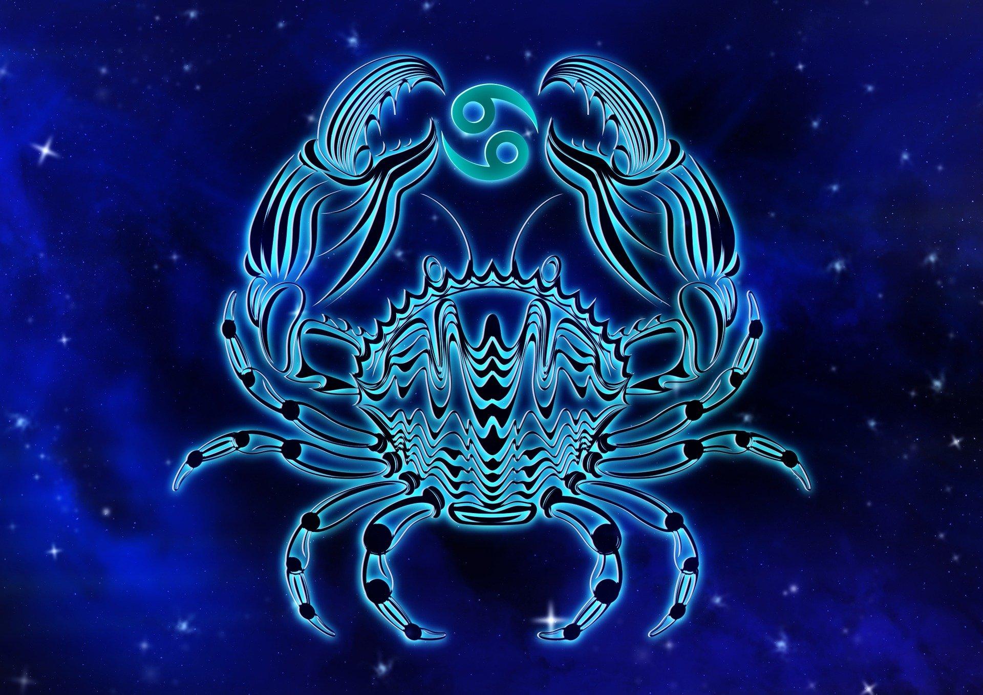 Blue Cancer the Crab HD Wallpaper. Background Image