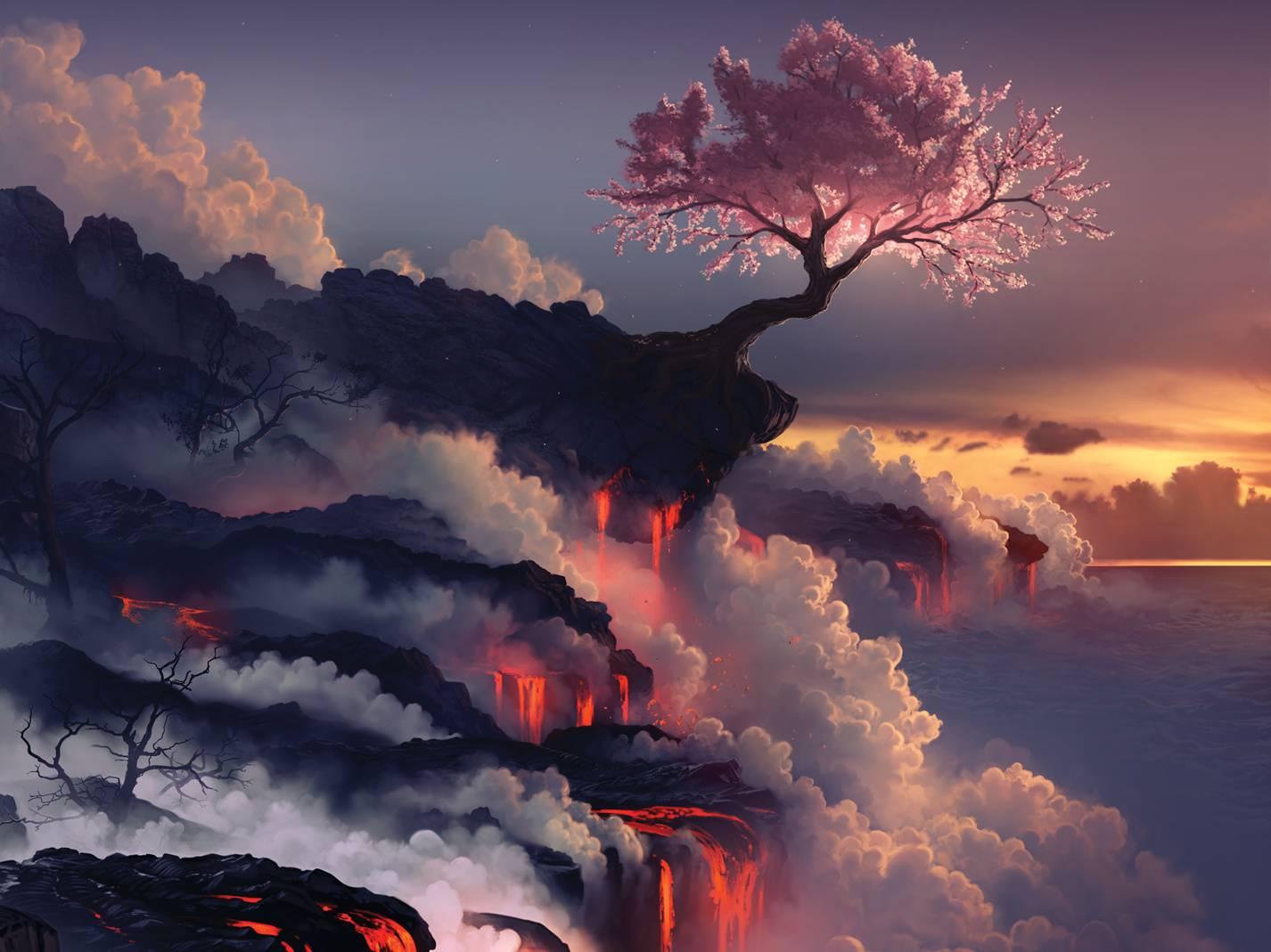 Anime Nature Pics Wallpapers - Wallpaper Cave