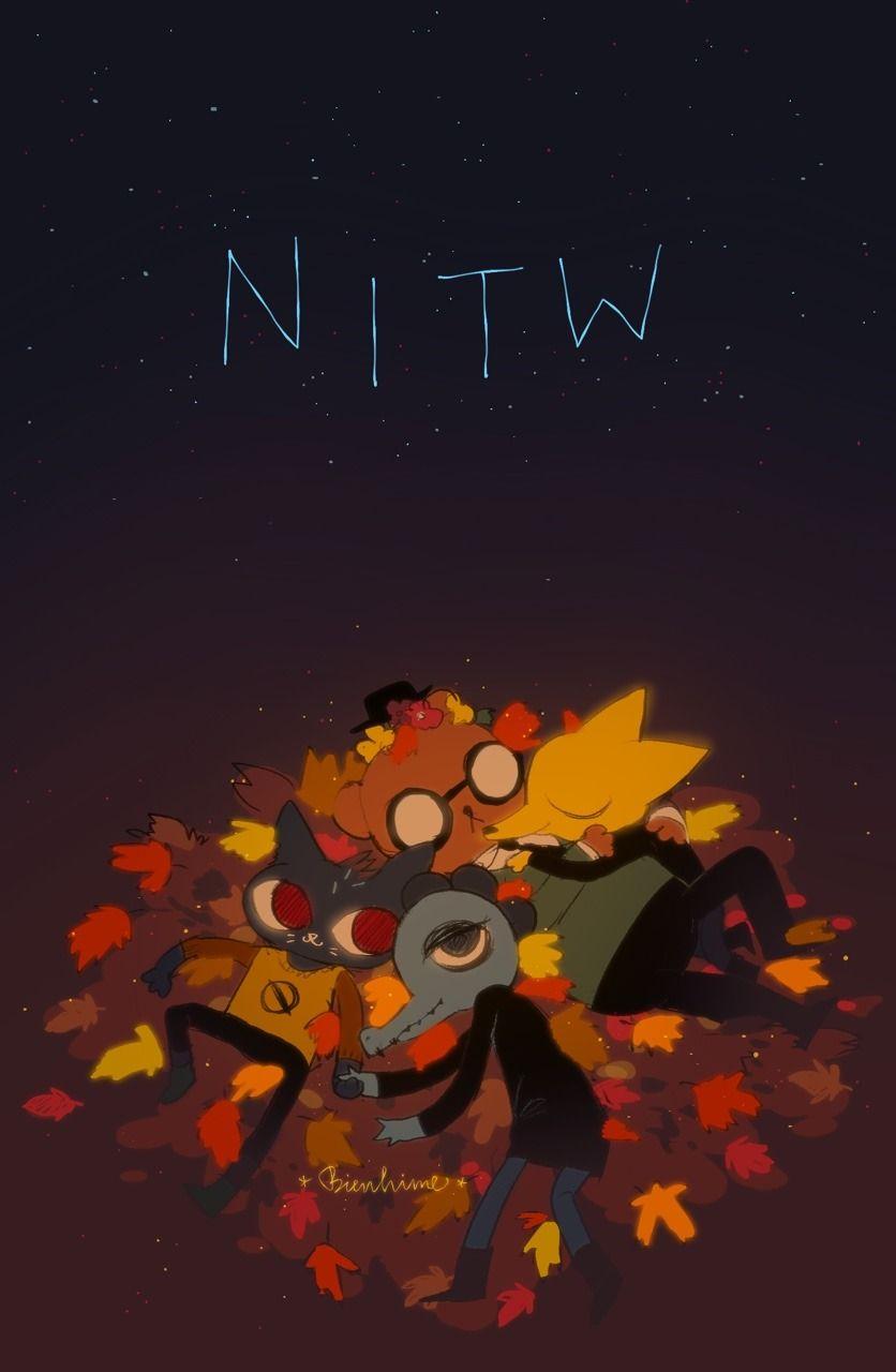 nitw. Night in the wood, Furry art, Character design
