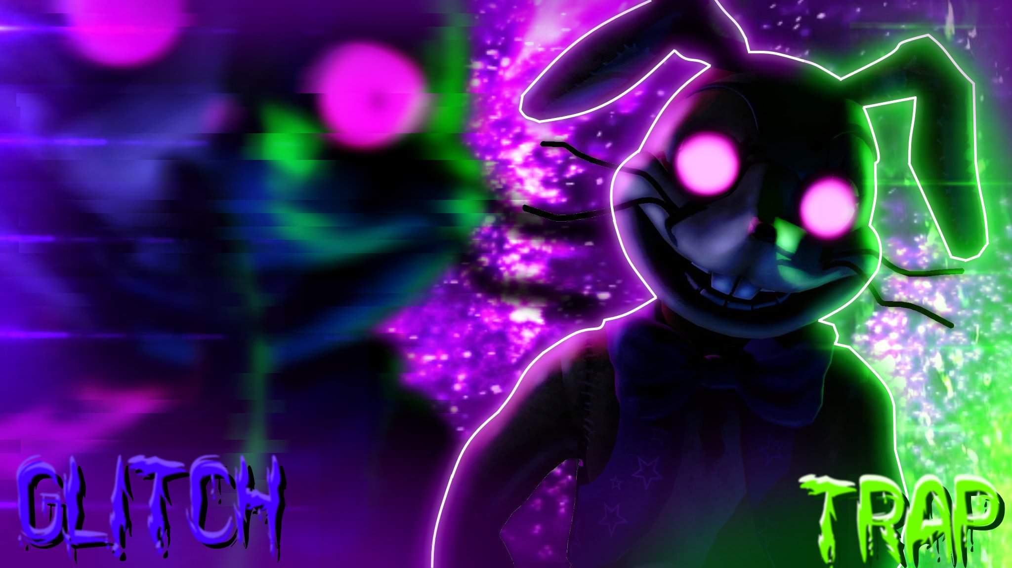 Glitchtrap Wallpapers and other Foxy things