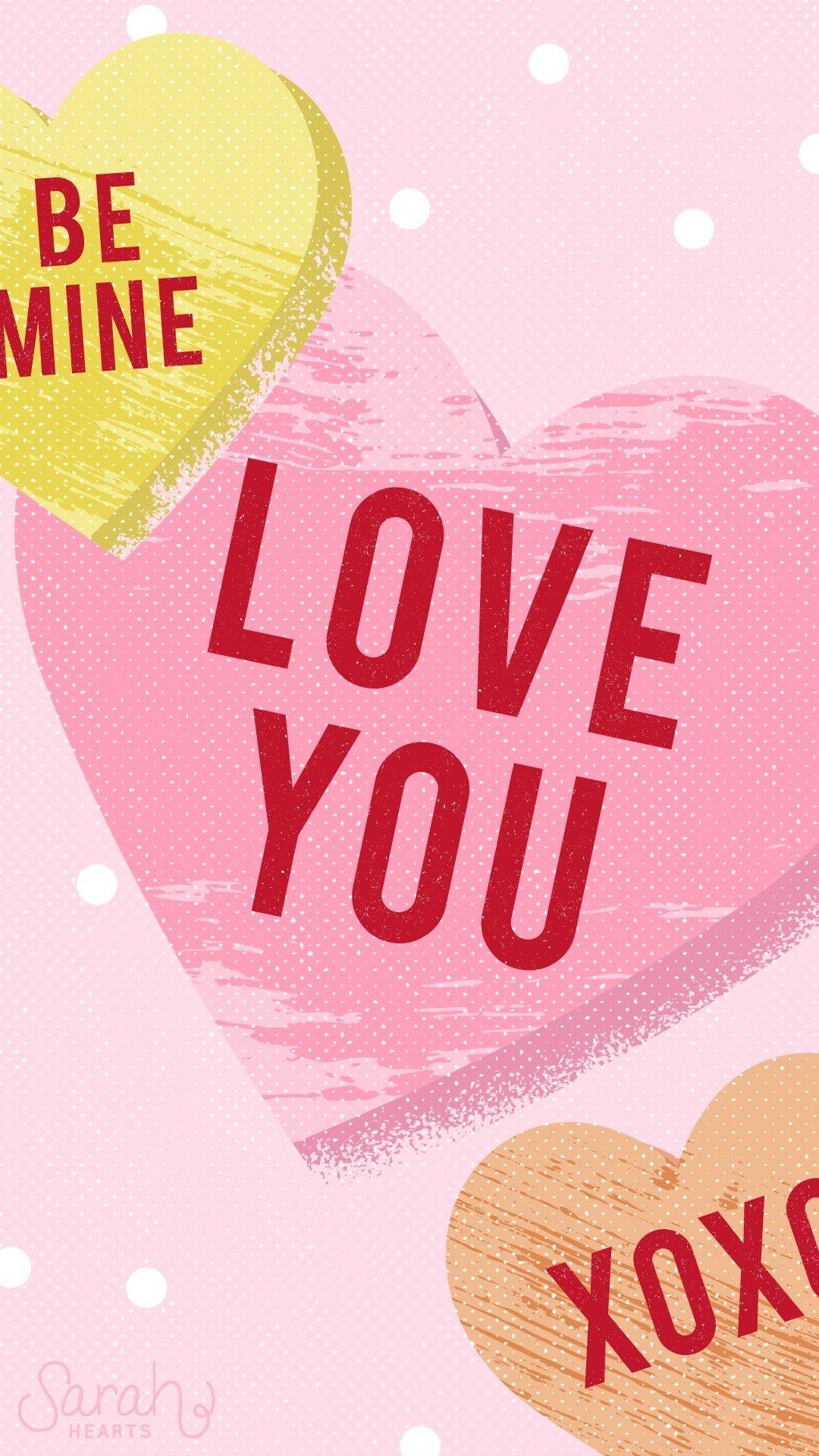 Valentine iPhone Wallpaper Be Mine. Valentines day