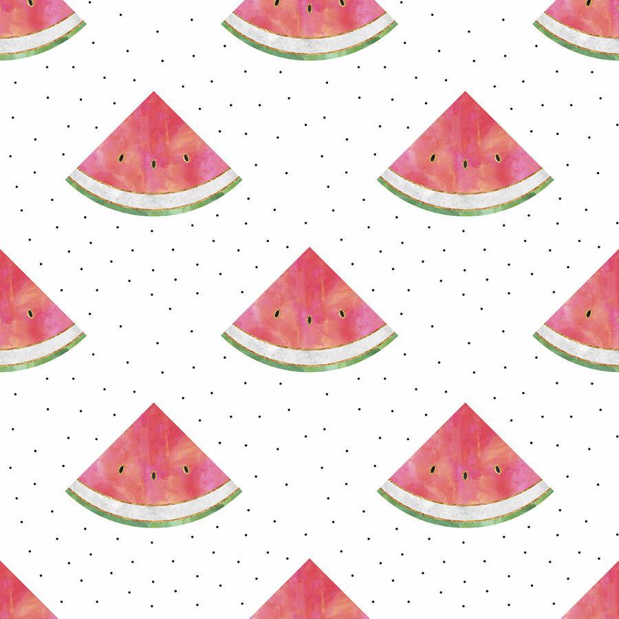 Pretty Watermelon Removable Wallpaper
