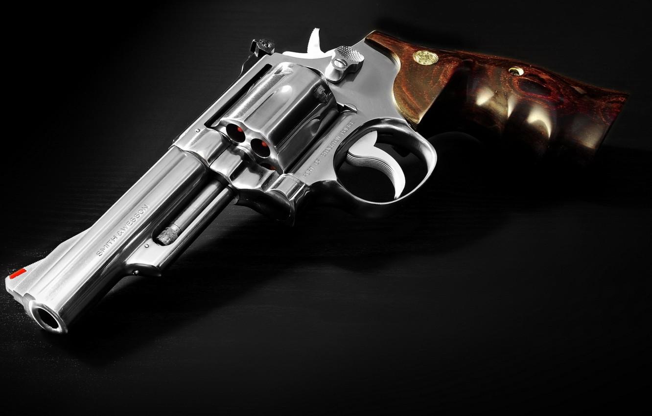 Wallpaper gun, weapon, revolver, Smith & Wesson, Smith