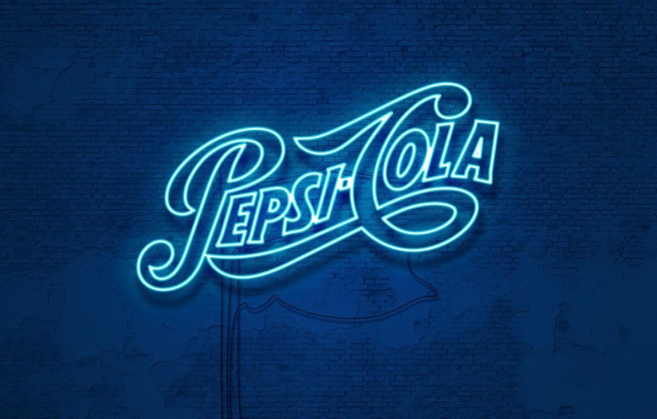 Wallpaper Wall, Neon, Wall, Drink, Cola, Pepsi, Cola, Drink, Soda, Pepsi, Neon Glow, Pepsi Cola, Pepsi Cola Image For Desktop, Section стиль