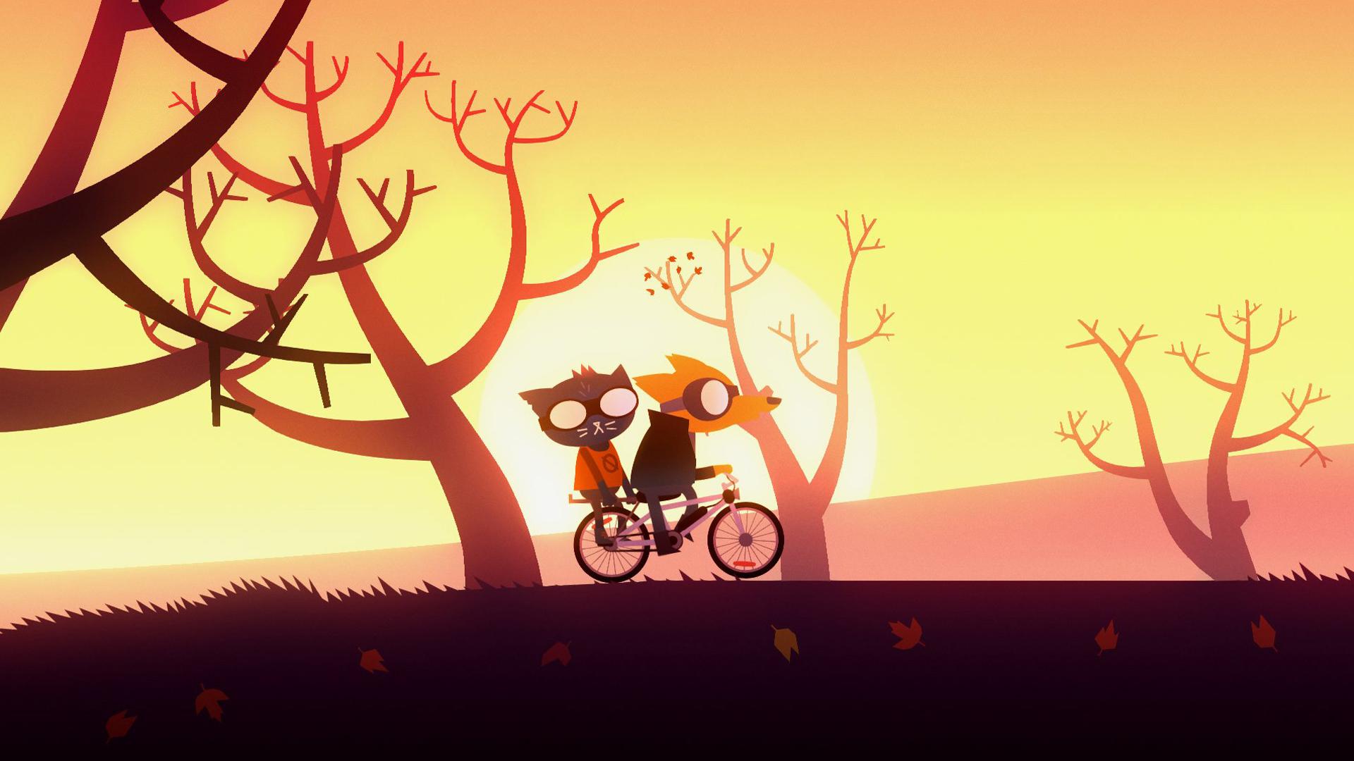 Night in the Woods фон