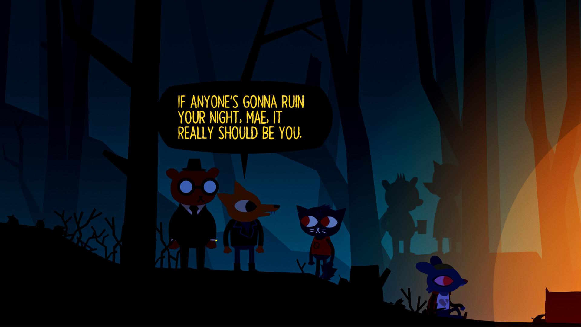 Download Night In The Woods Wallpaper, HD Background