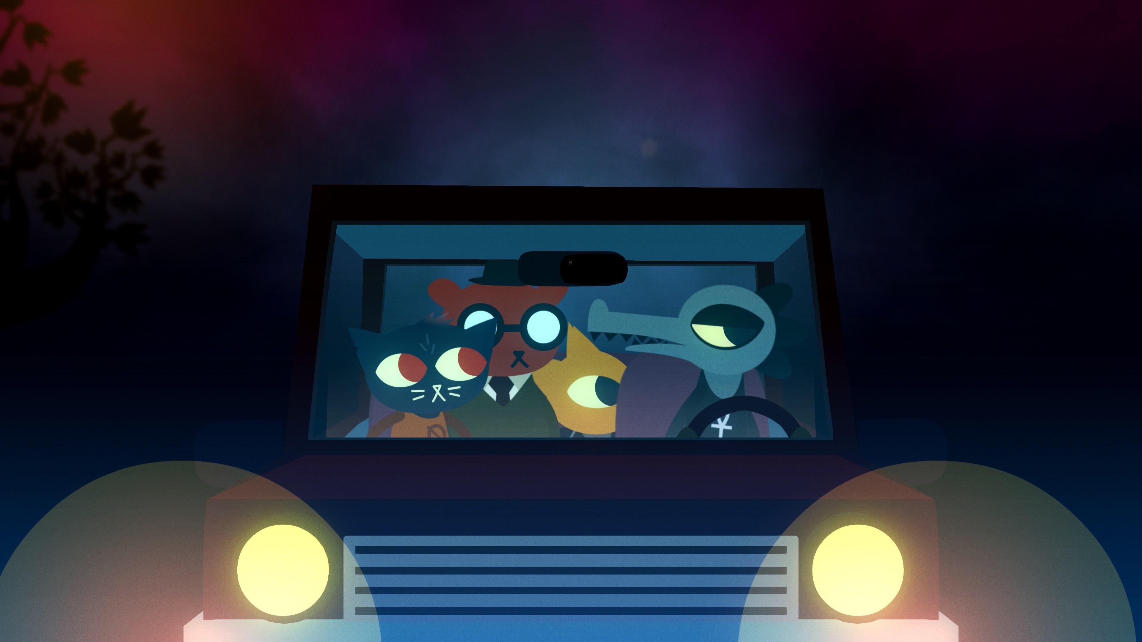 night in the woods 4k background free. Video Game