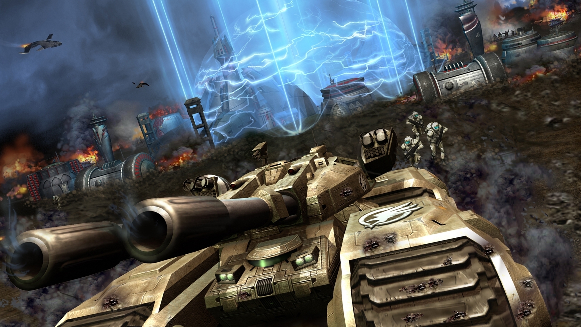 Command & Conquer Background. Command