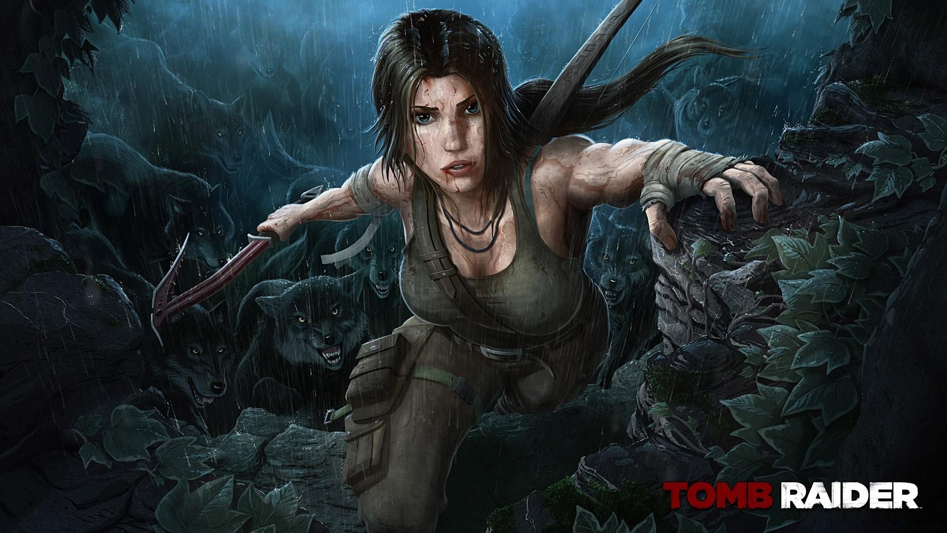 Tomb Raider 2013 Wolves